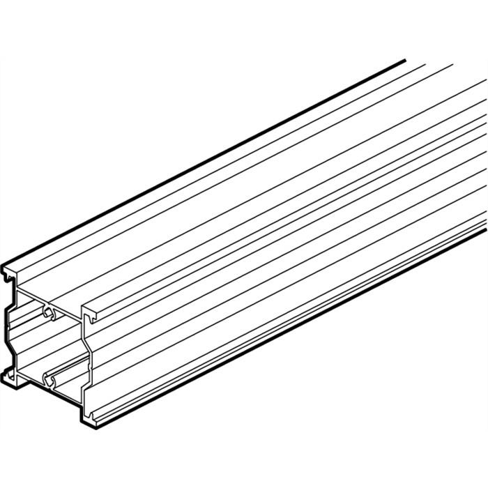 Piquet de support en aluminium 360x5x5 Piquet de support en aluminium 360x5x5