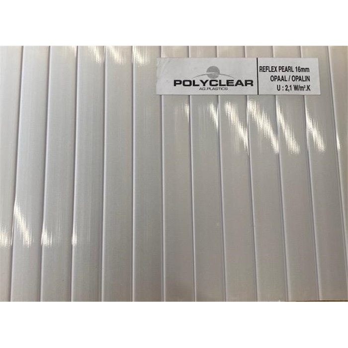 Pl. PC alv. REFLEX 16mm1200mm opalin sat Pl. PC alv. REFLEX 16mm1200mm opalin sat