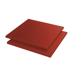 Pl.PEHM ST500  25mm rouge 1000x2000mm pl