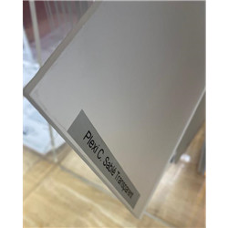 Plexi C FROST  5mm transparent decoupe