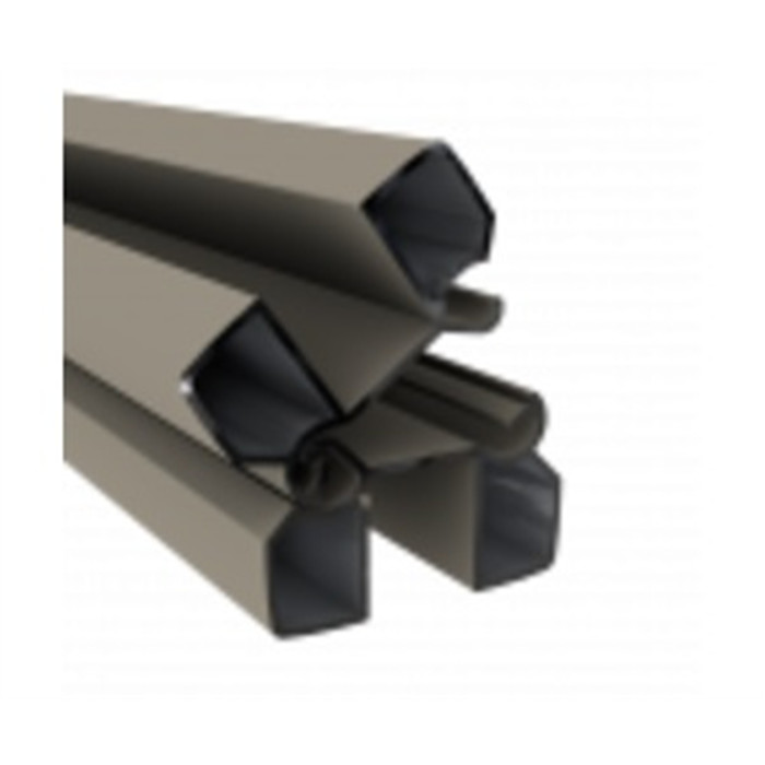 Poteau charnière en aluminium 3m anth. Poteau charnière en aluminium 3m anth.