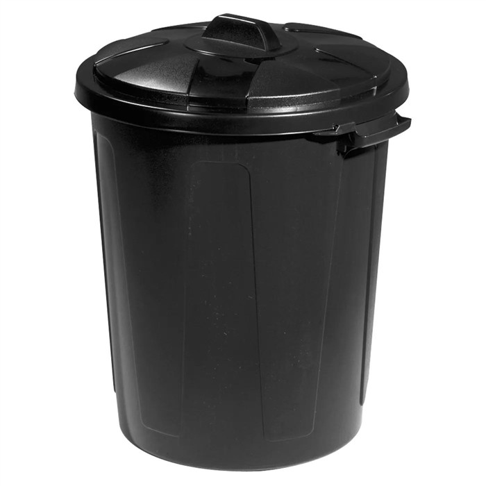 Poubelle de rue Magnum 70L noir Poubelle de rue Magnum 70L noir