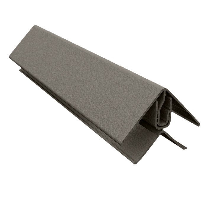 Prof. angle int-ext clips. alu 3m Walnut Prof. angle int-ext clips. alu 3m Walnut