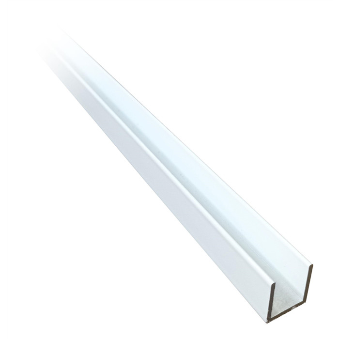 Profil U 25x25x25x2mm Alu blanc 3m Profil U 25x25x25x2mm Alu blanc 3m