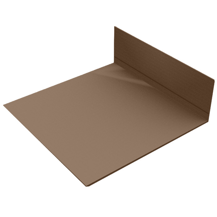 Profilé d'angle aluminium laqué RAL 8008 Profilé d'angle aluminium laqué RAL 8008