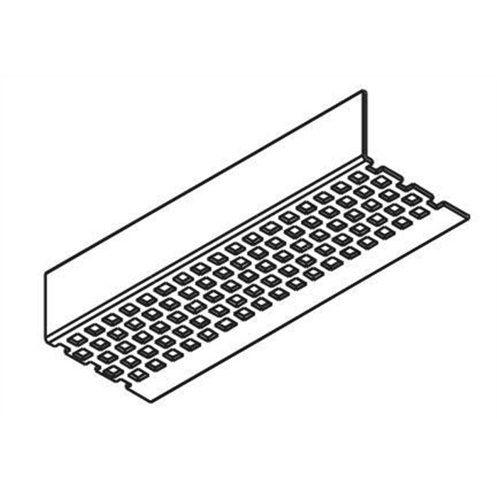 Profilé de ventilation noir 3m Profilé de ventilation noir 3m