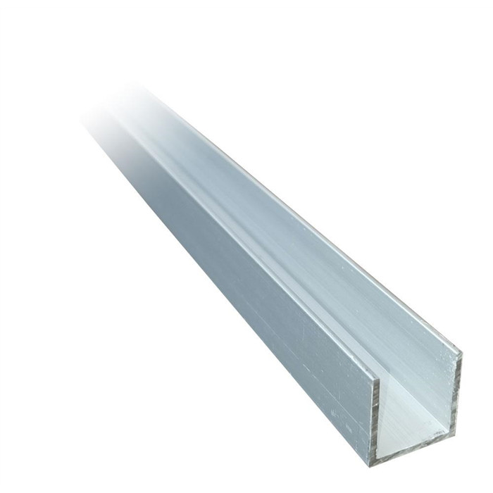 Profilé U alu anod. arg. 20x10x1,5/2m Profilé U alu anod. arg. 20x10x1,5/2m