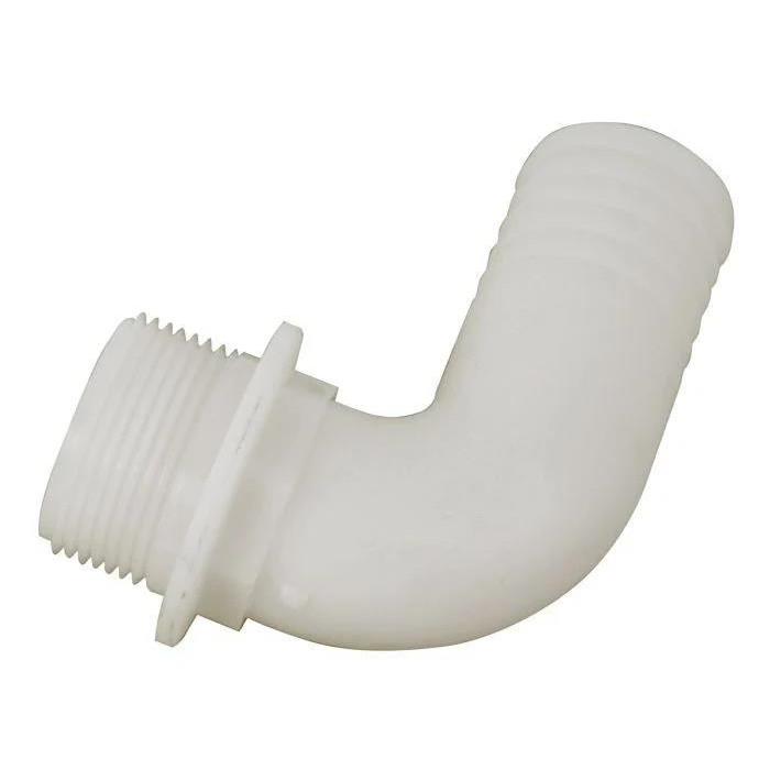 Raccord nylon 1'' x25mm male coude Raccord nylon 1'' x25mm male coude