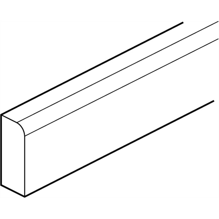 Rebord de finition 360x3x7,7 ash grey Rebord de finition 360x3x7,7 ash grey