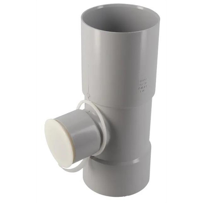 Recupérateur d'eau de pluie 80mm gris Recupérateur d'eau de pluie 80mm gris