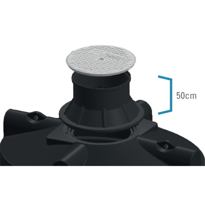 Rehausse DS B Ø800/630 - 50cm sans couv. Rehausse DS B Ø800/630 - 50cm sans couv.