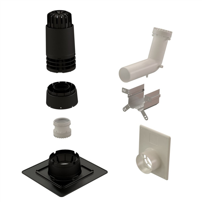 Renolux kit rénovation de cheminée Ø80 Renolux kit rénovation de cheminée Ø80