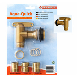 Robinet Aqua Quick PE imitation laiton