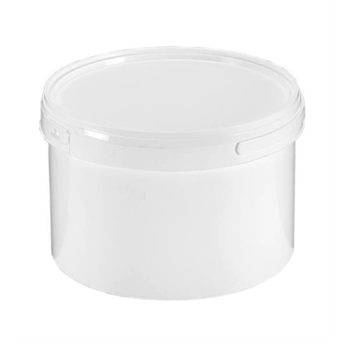 Seau rond anse plast. 3,1L  - blanc Seau rond anse plast. 3,1L  - blanc