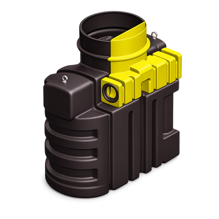 Séparateur hydrocarbure DN160 3l/s by-pa Séparateur hydrocarbure DN160 3l/s by-pa