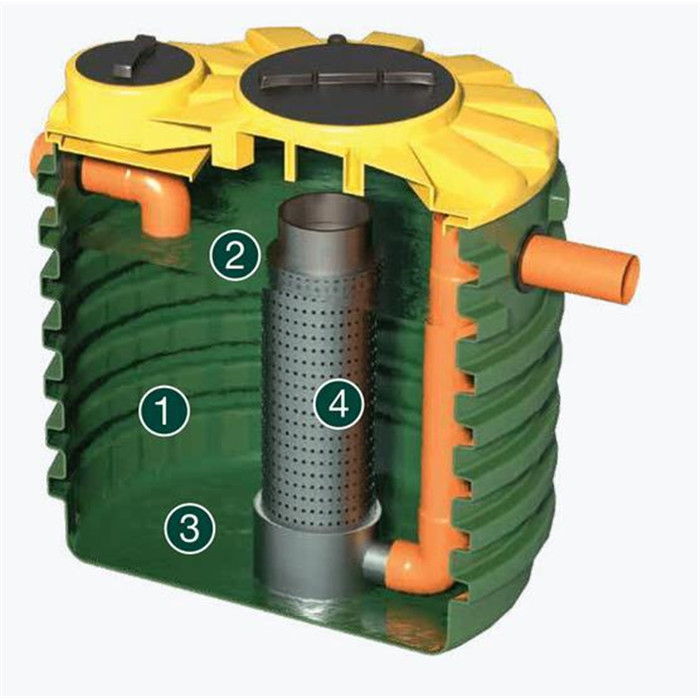 Séparateur hydrocarbures 1950L 6L/s Séparateur hydrocarbures 1950L 6L/s