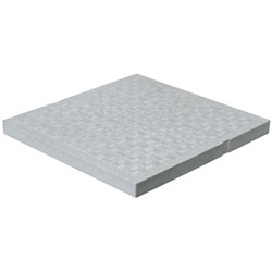 Tampon PVC 200x200 gris FIRST