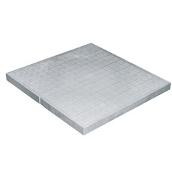 Tampon PVC 550x550 gris FIRST