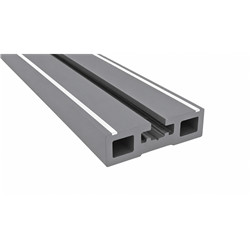 Terrafina lambourde 60x17 noir - 4m