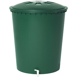 Tonneau pluie Cylindrique 310L + couv.