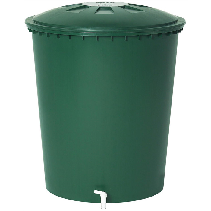 Tonneau pluie Cylindrique 310L + couv. Tonneau pluie Cylindrique 310L + couv.