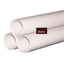 Tuyaux pluie 100mmx1,5mm 2m  brun Nicoll