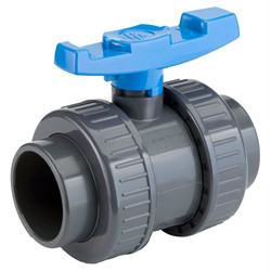 Vanne a bille TECNO PVC PN16  63mm