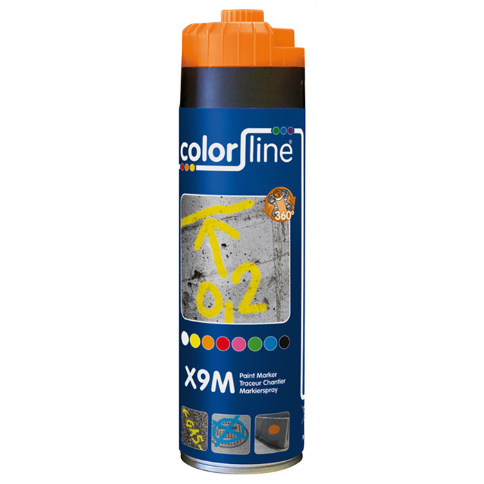 X9M Paint Marker - 500 ml - orange fluo X9M Paint Marker - 500 ml - orange fluo